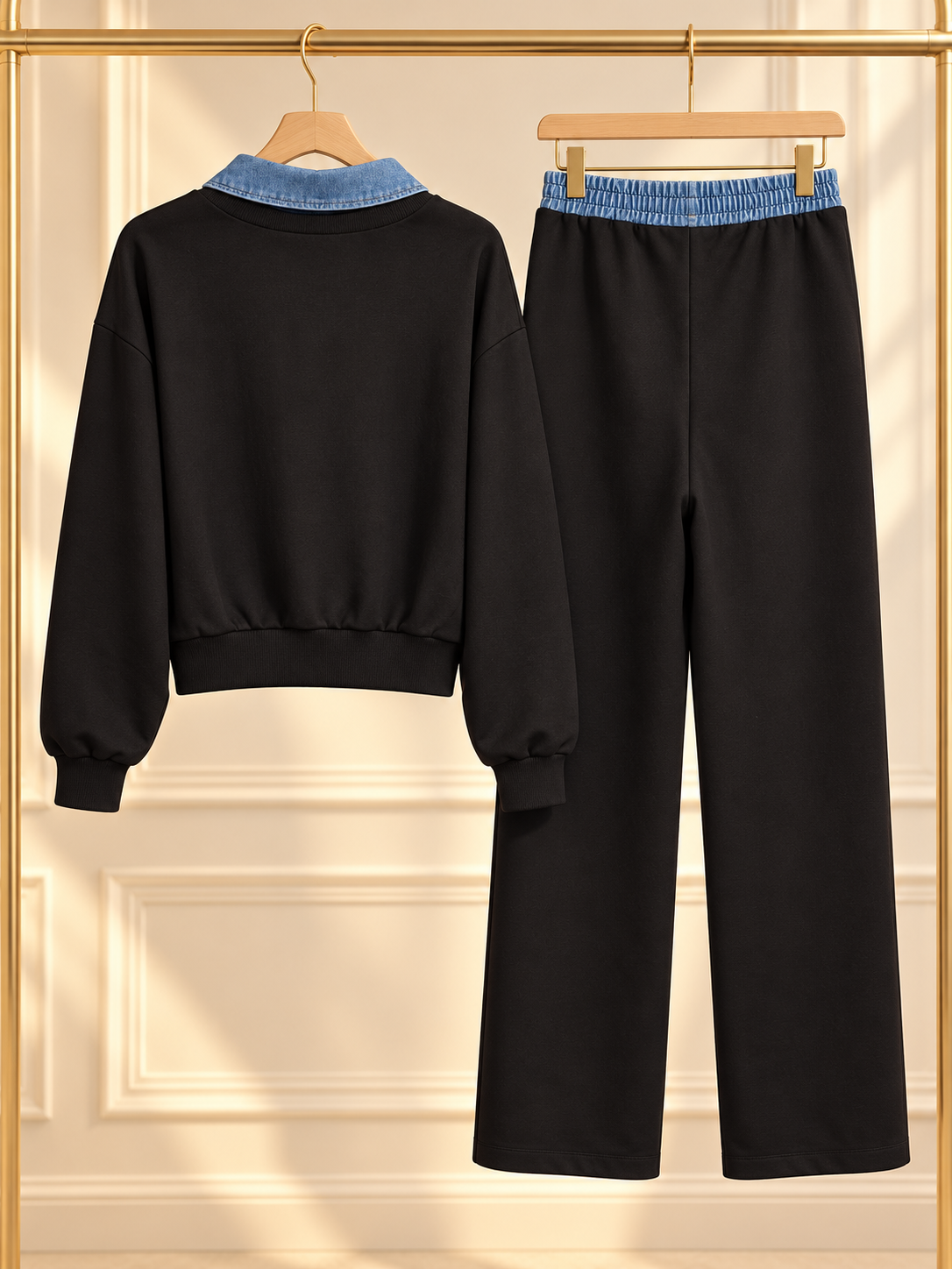 Set blanck y denim