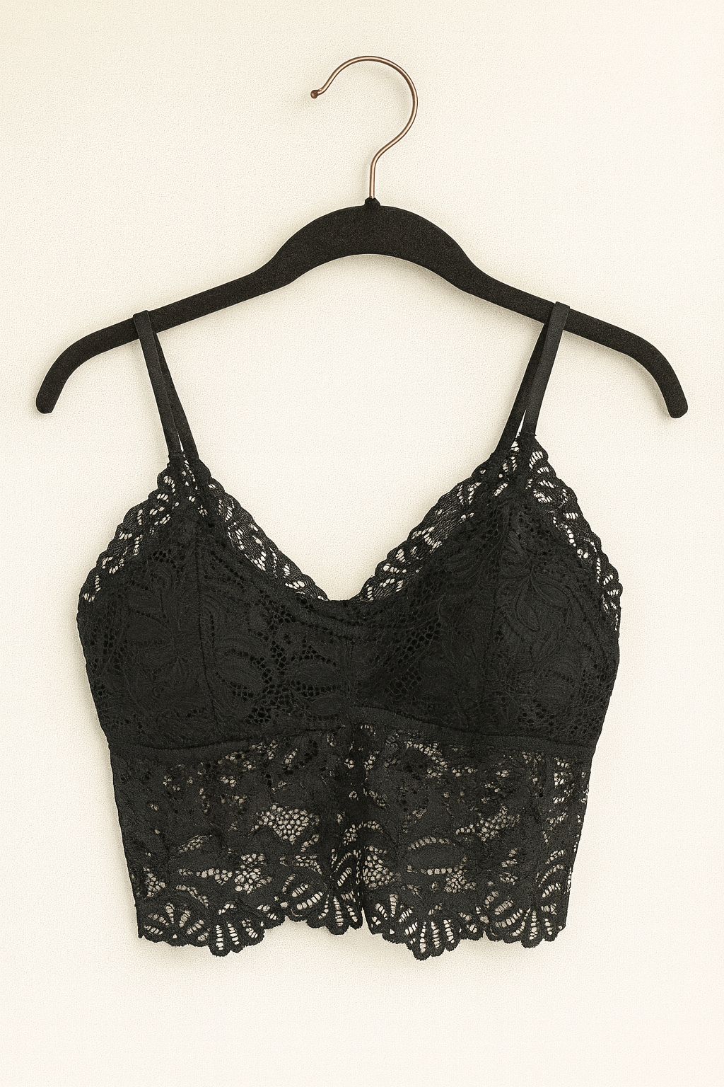 Lace crop top