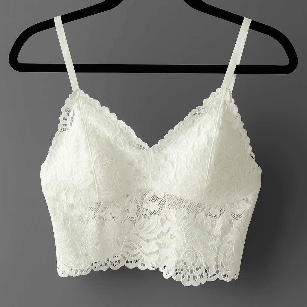 Lace crop top
