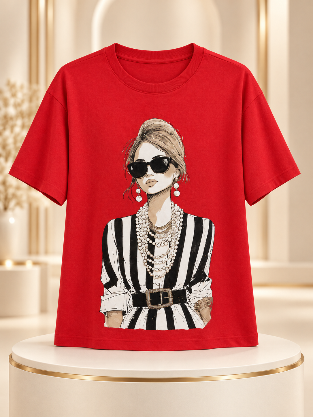 Camiseta Fashion Pearl
