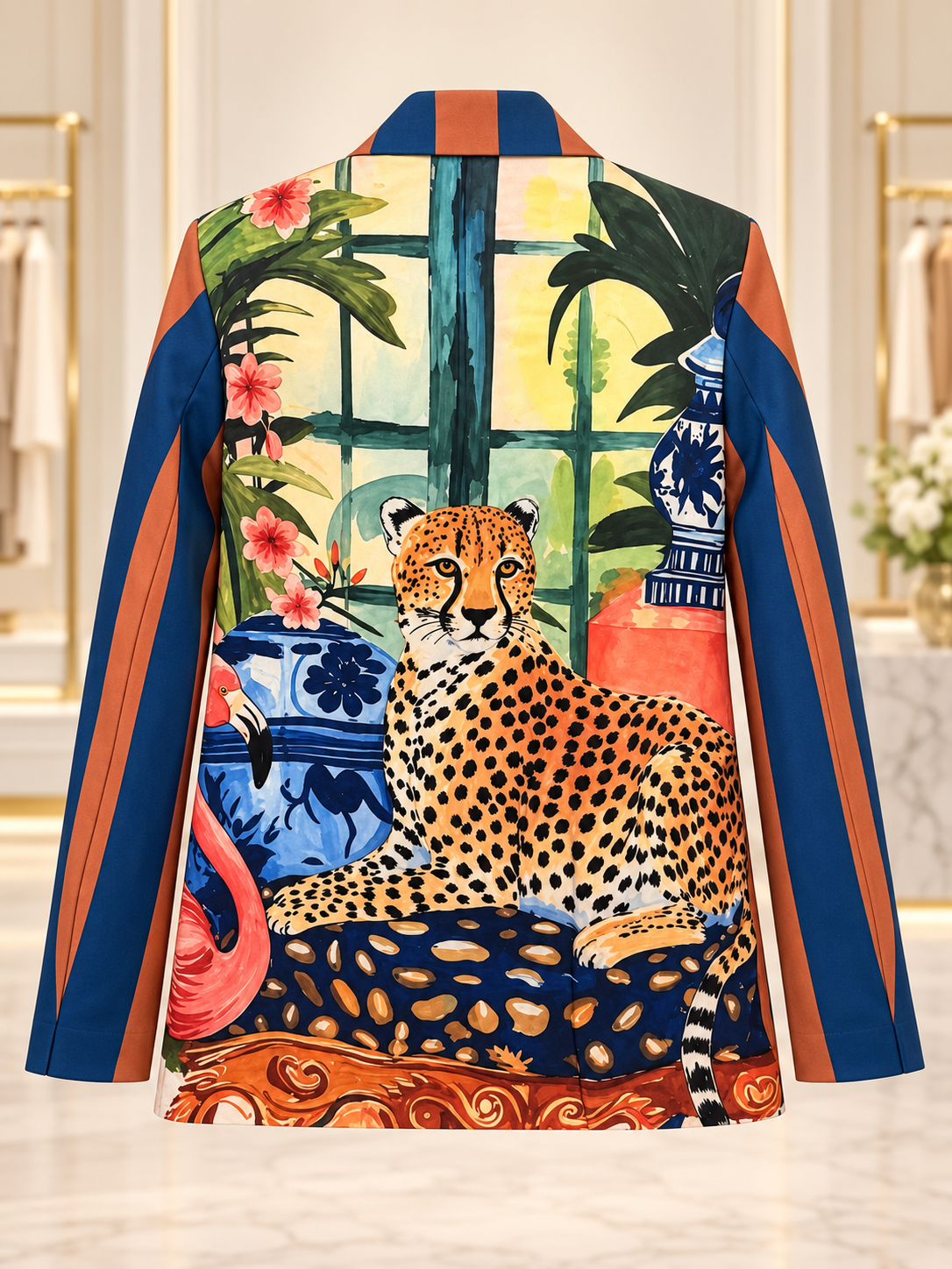 Blazer Safari Glam