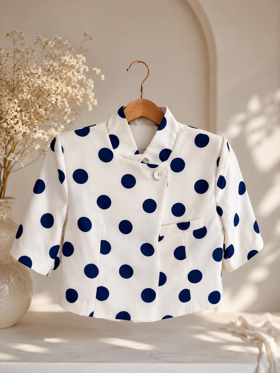 Jacket polka dots