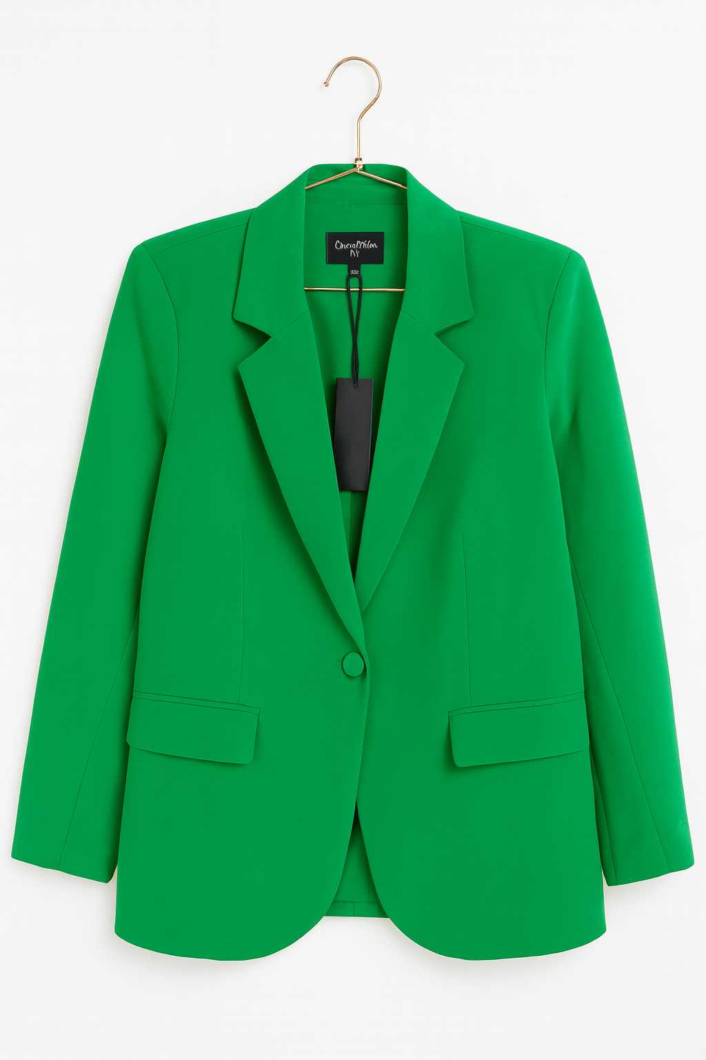 One-button blazer