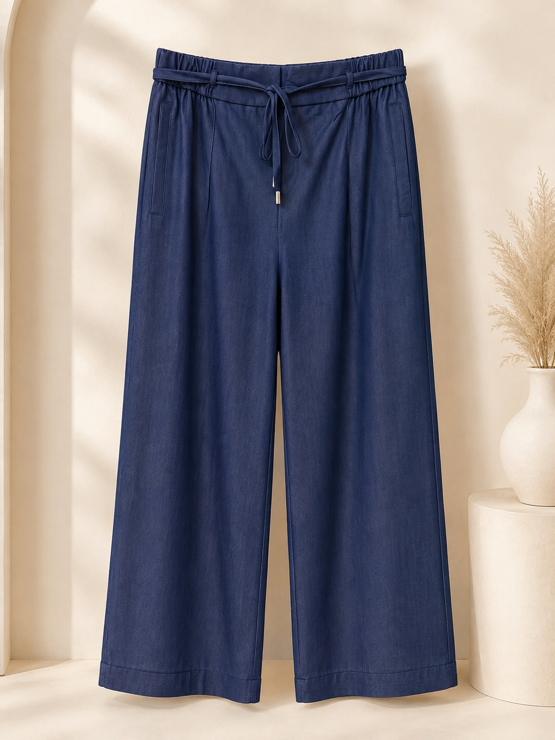 Palazzo denim pants