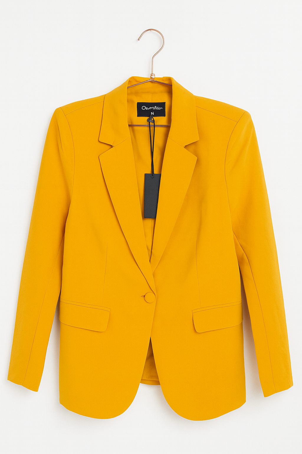 One-button blazer