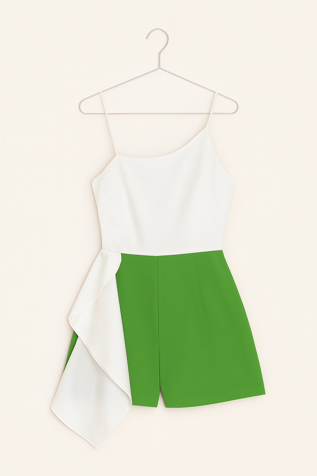 Half-shoulder short panty