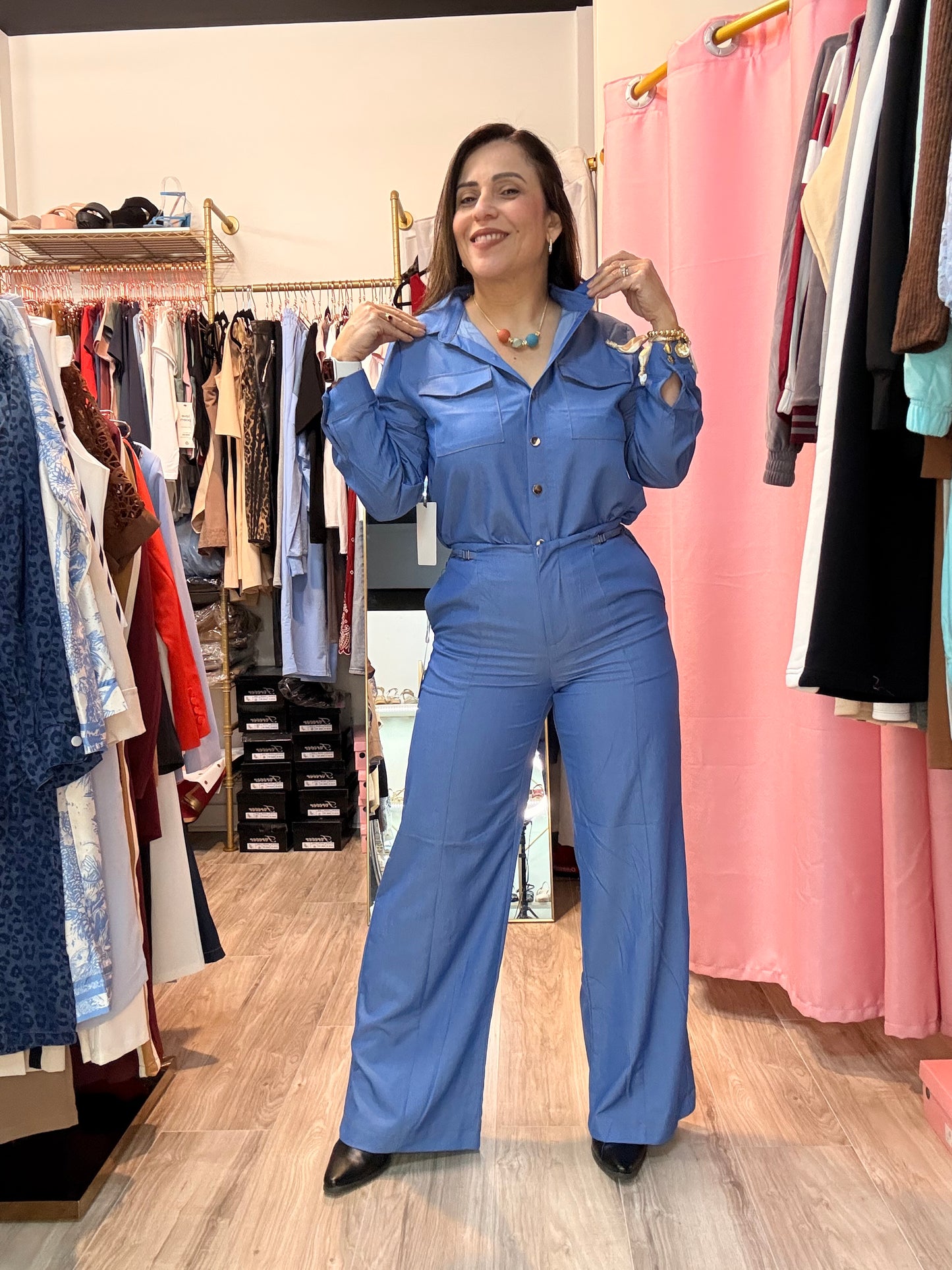 Milka set denim