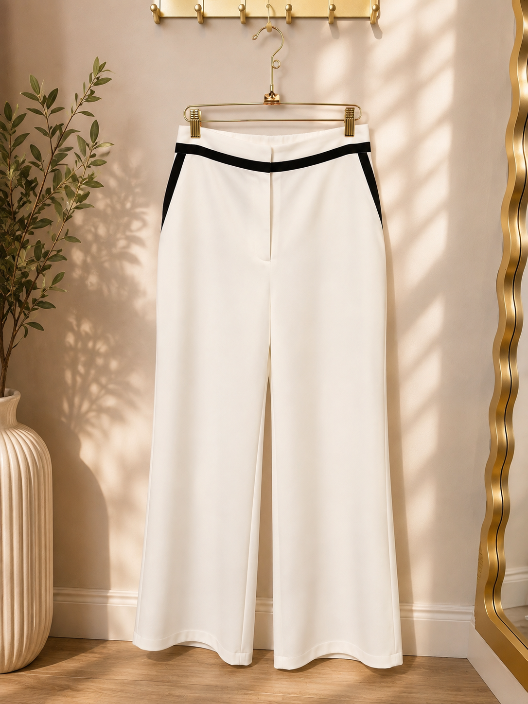 Bicolor pants