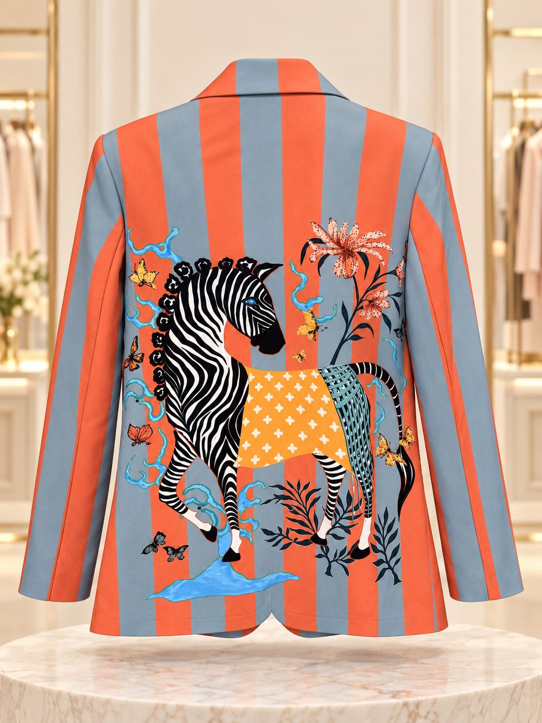Blazer Cebra Sunset