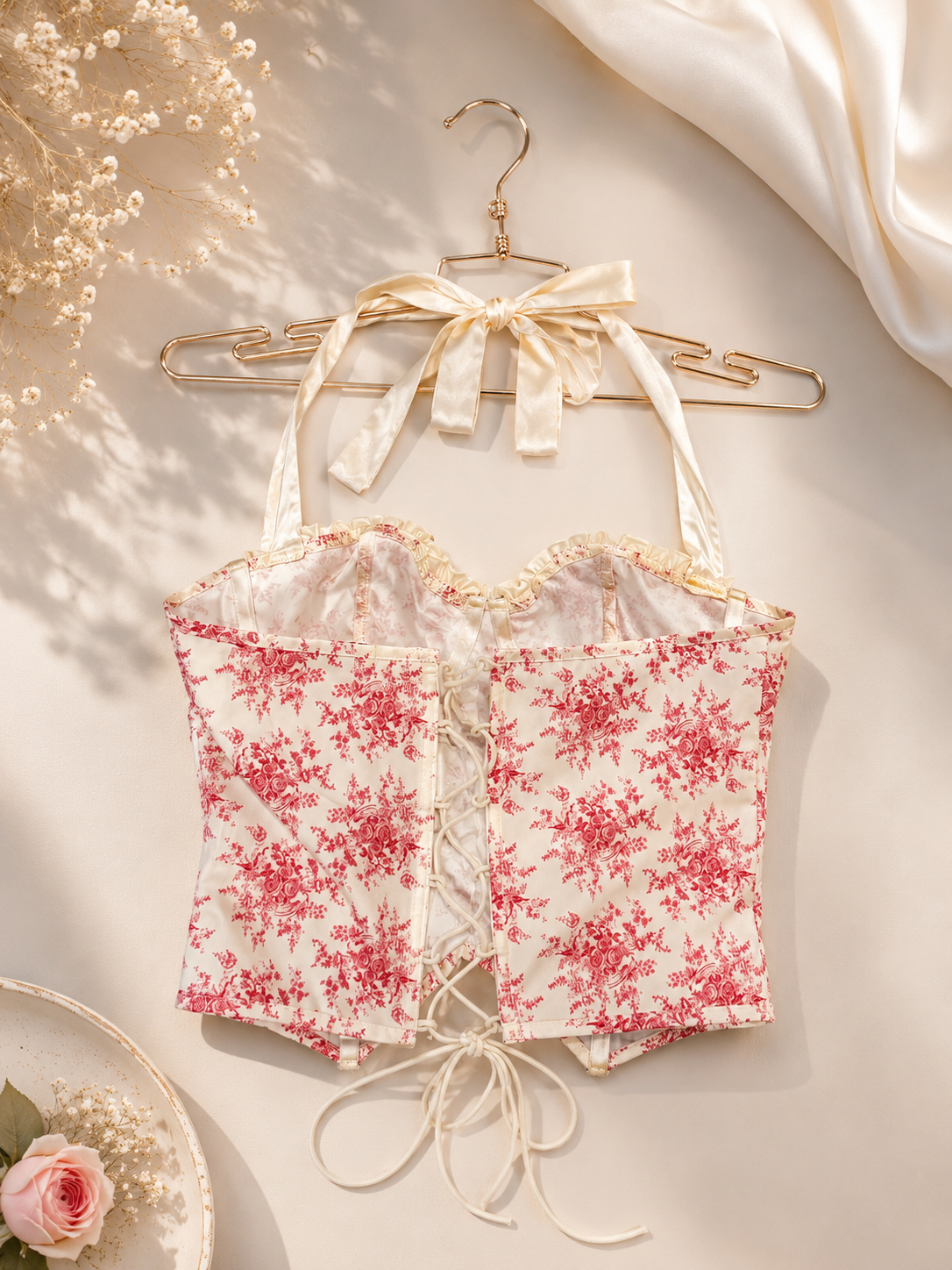 Corset floral Romantic