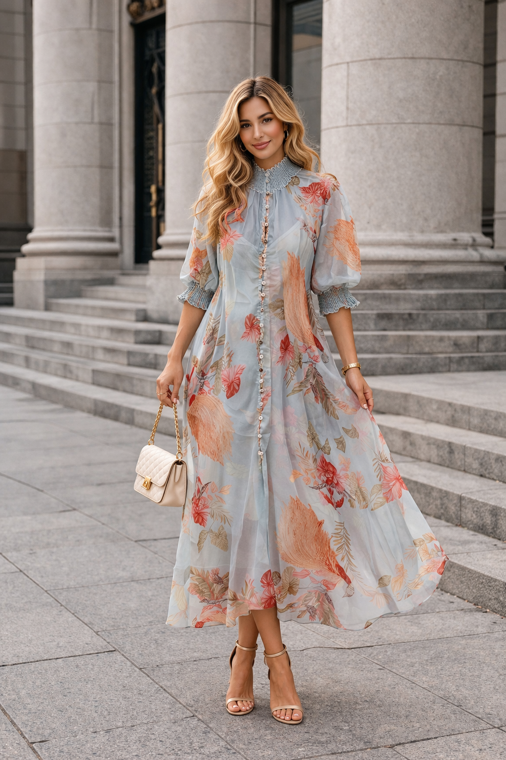 Vestido Floral Romantic