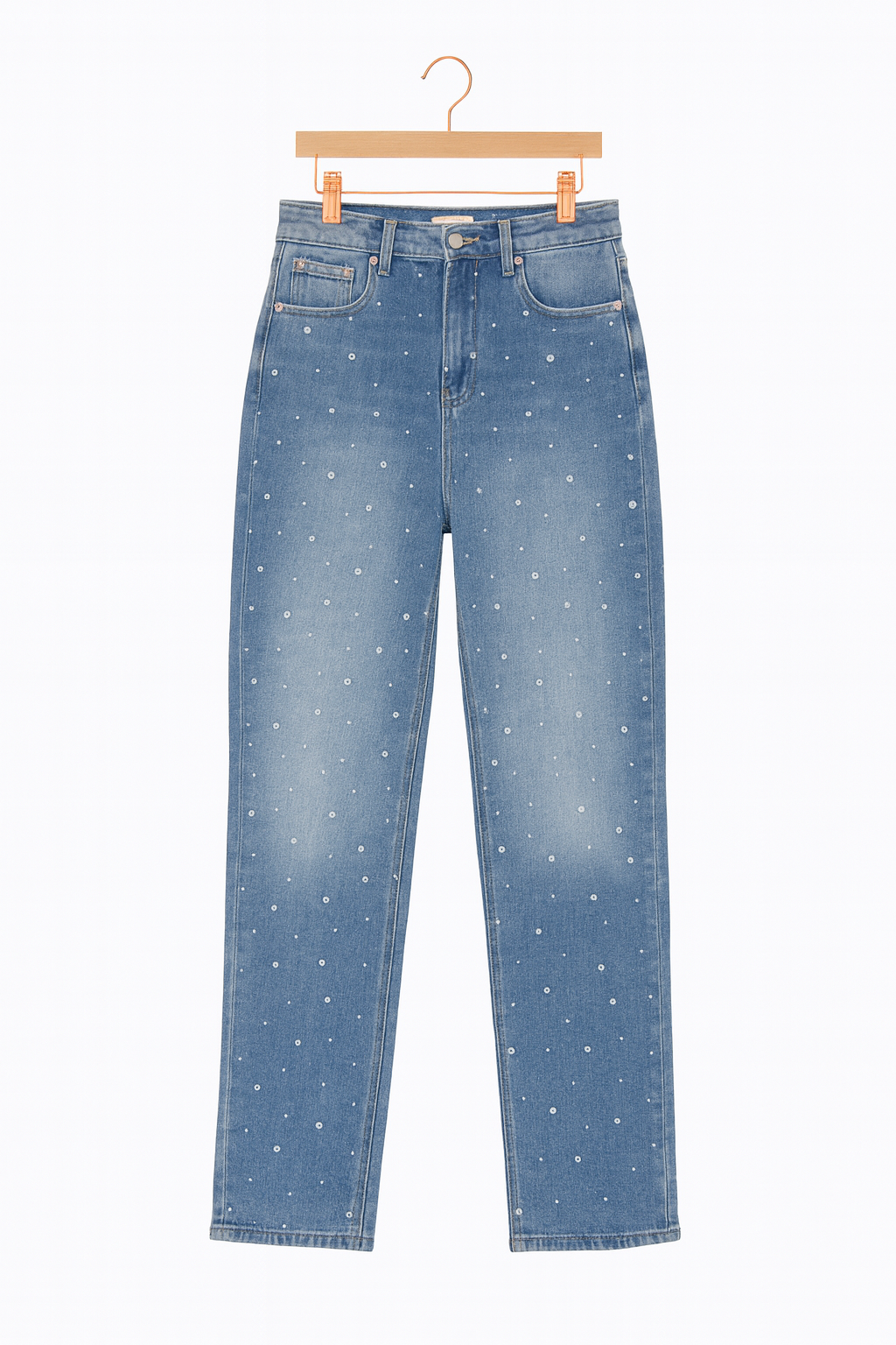 jeans with silver details