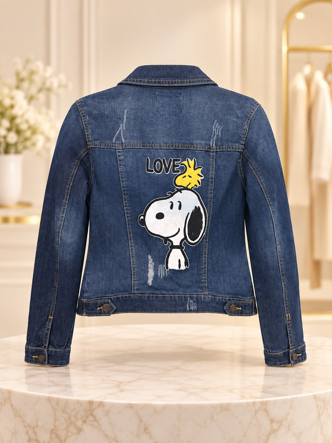 Jacket Denim Snoopy