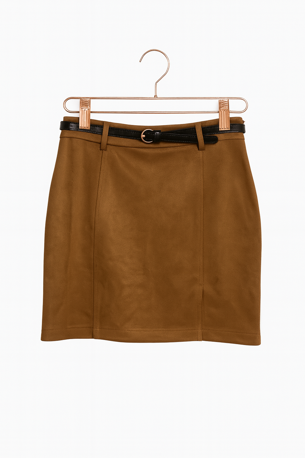 Camel short skirt