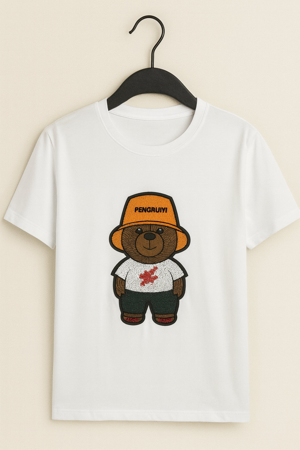 Flannel teddy bear