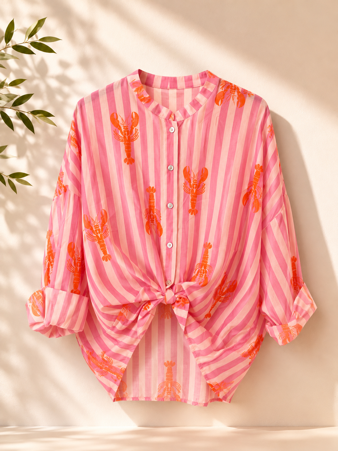 Blusa Lobster stripes