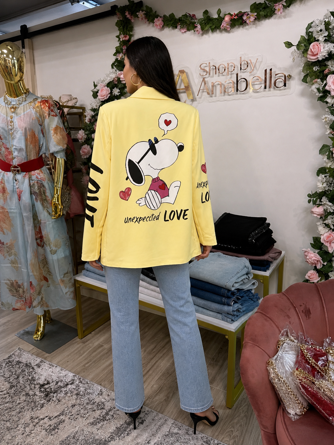 Unexpected Snoopy blazer