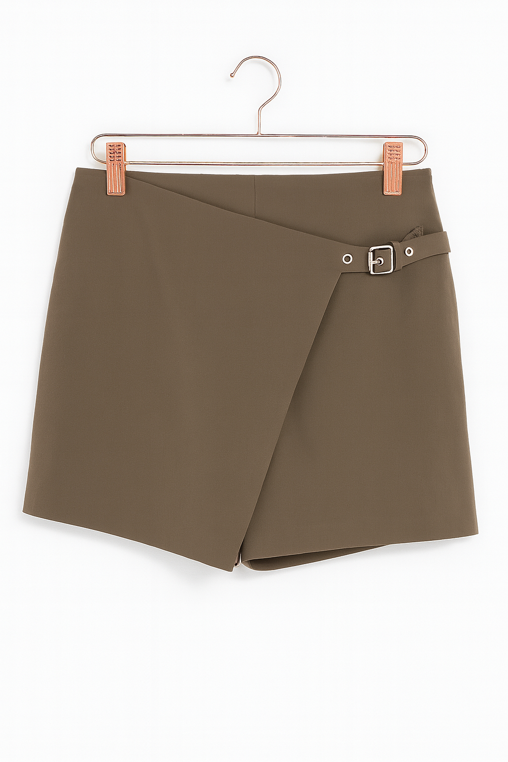 Brown short skirt