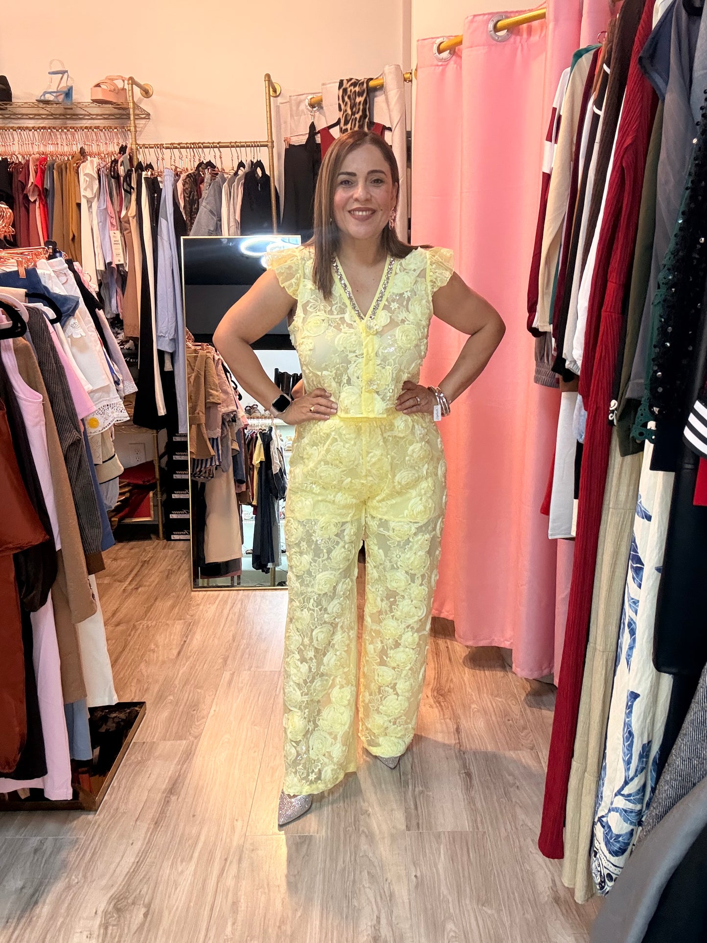 Set floral 3 D
