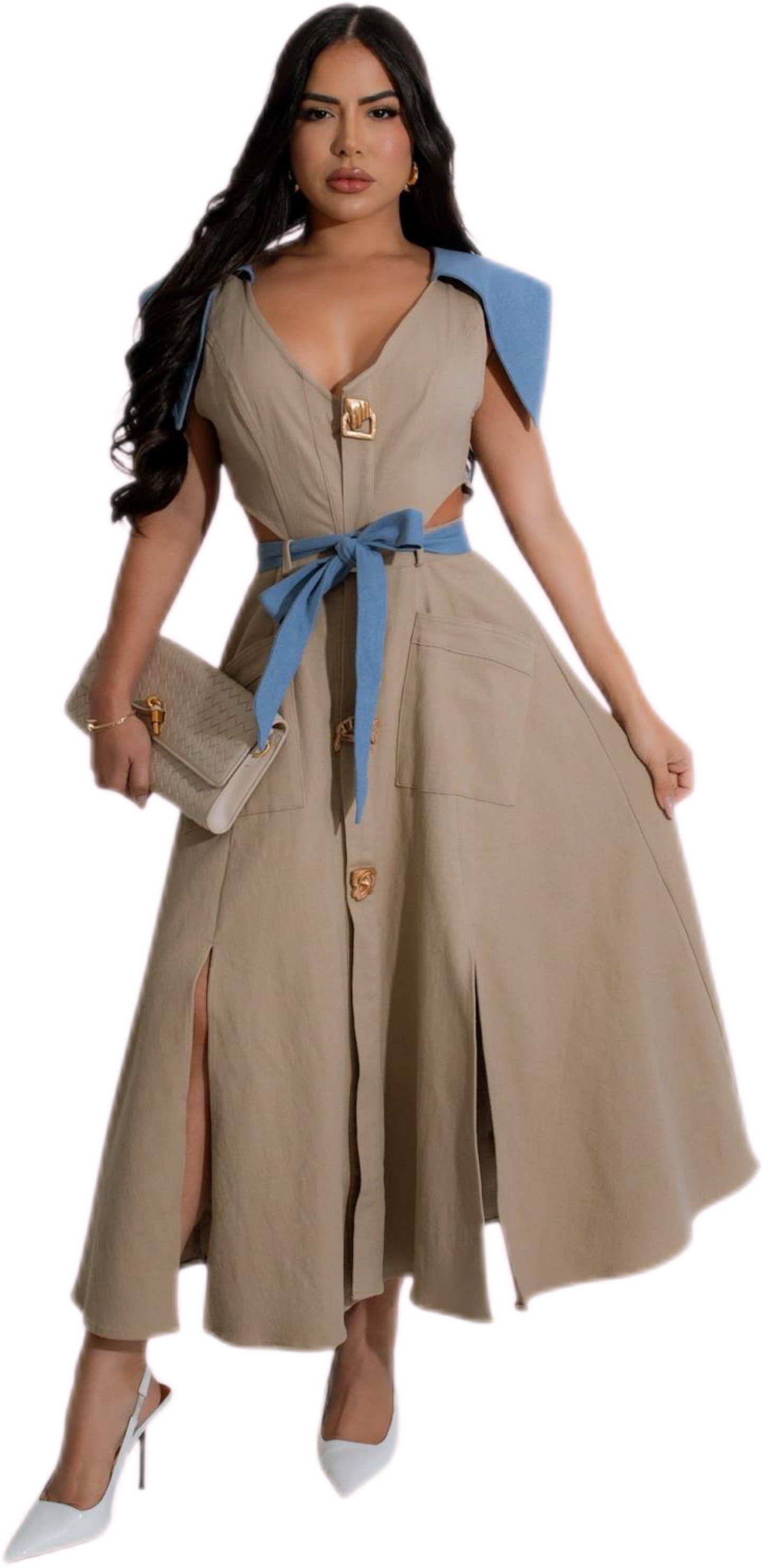 Denim Touch Dress