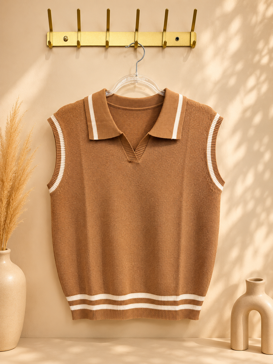 Chaleco Polo Knit