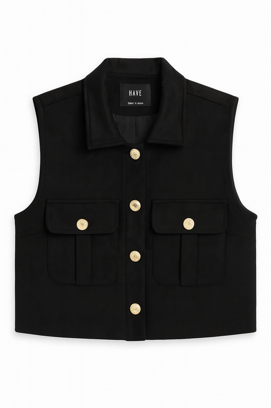 Black vest
