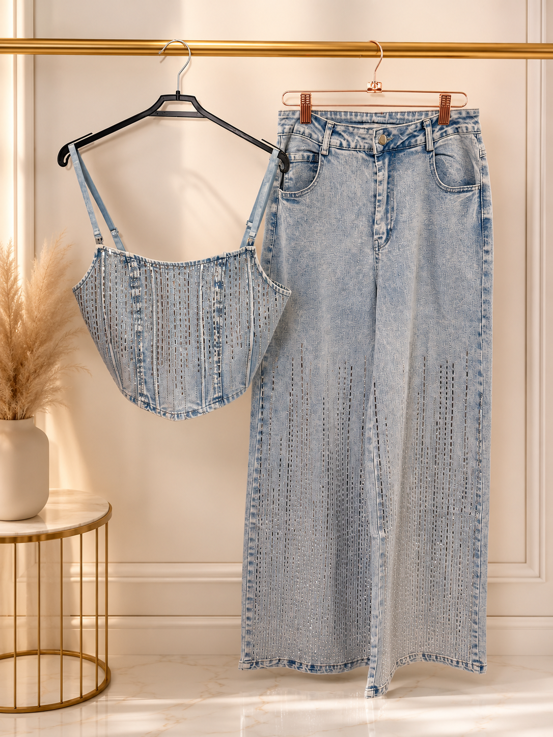 Set Denim Shine