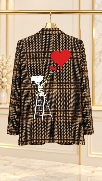 Blazer snoopy Cuadros