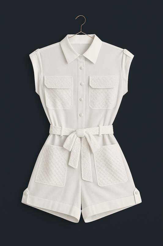 Romper Ivory Chic