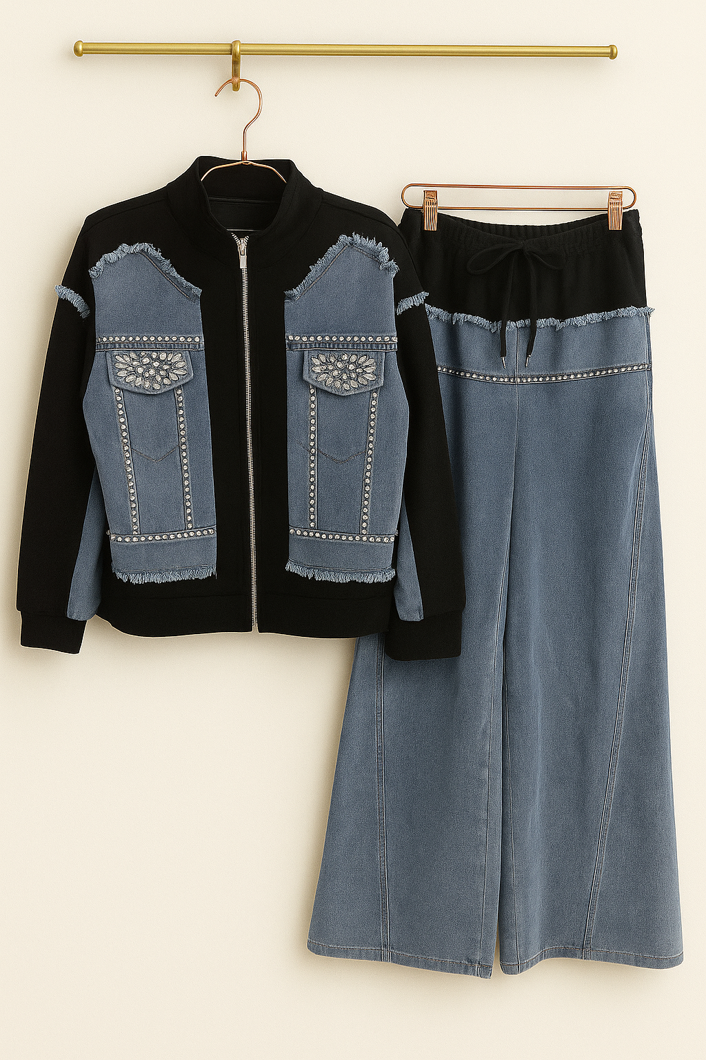 Set Denim Black & Blue