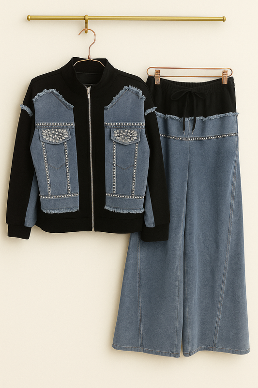 Set Denim Black & Blue