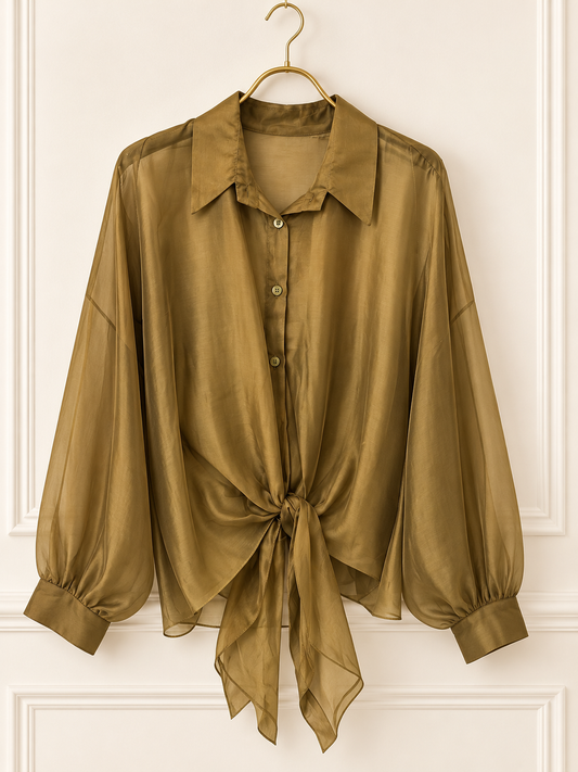 Blusa nudo frontal