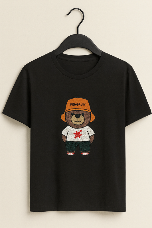 Flannel teddy bear