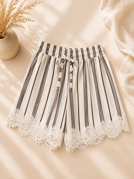 Striped shorts