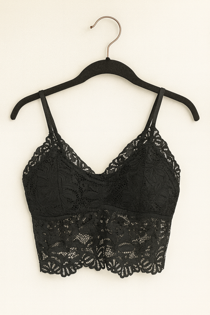 Lace crop top