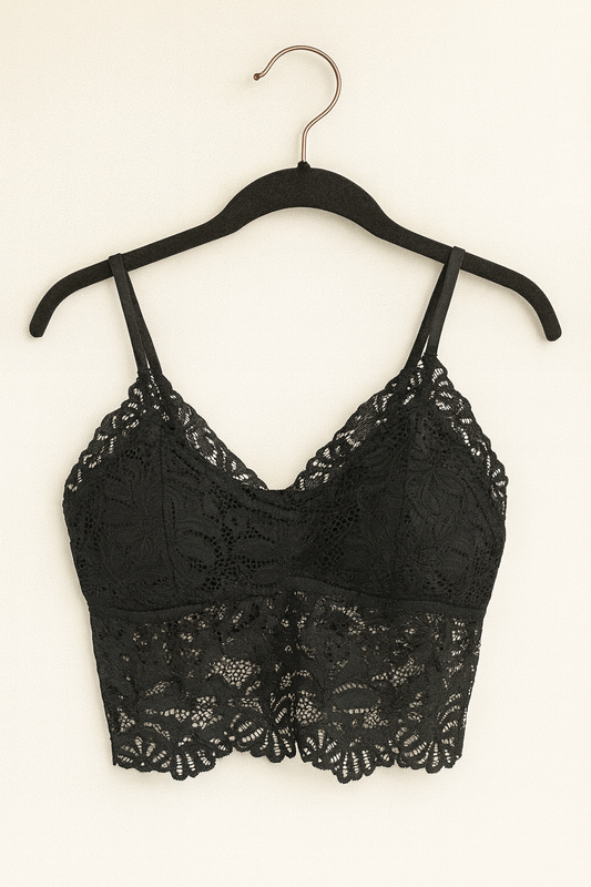 Lace crop top