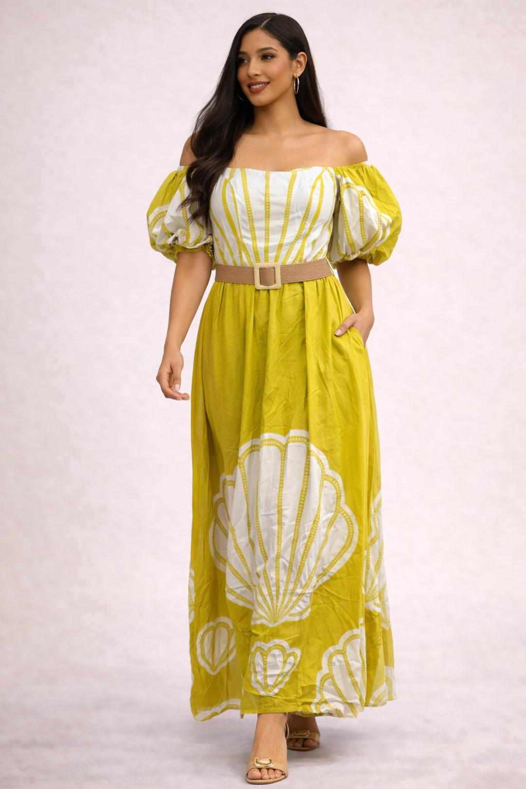 Golden Brezze Dress