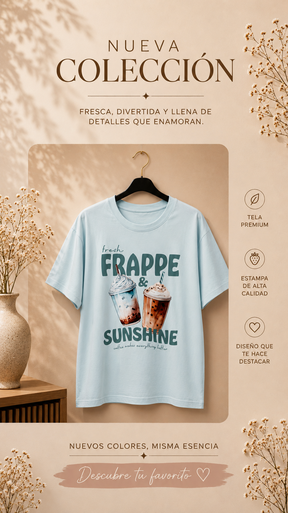 T-shirt Gelato-Matcha Latte