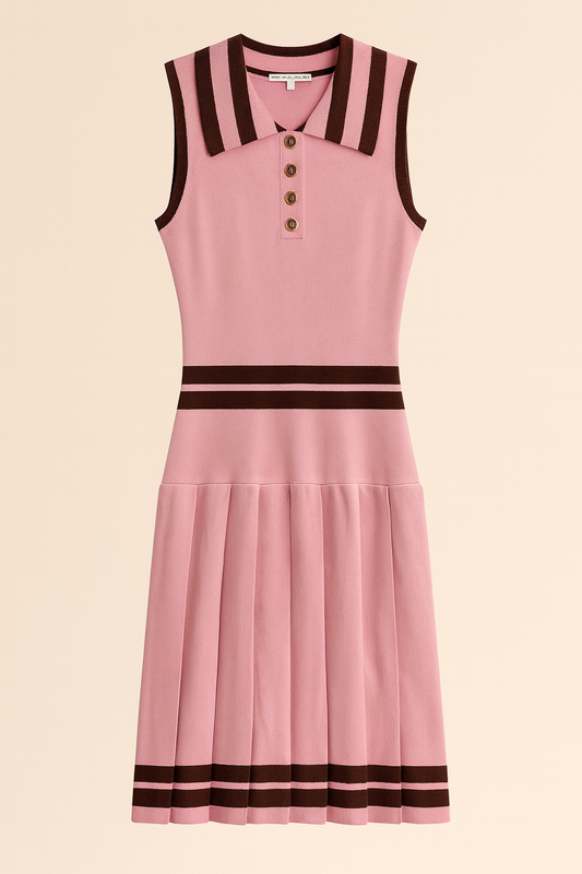 Pink Varsity Chic Dress