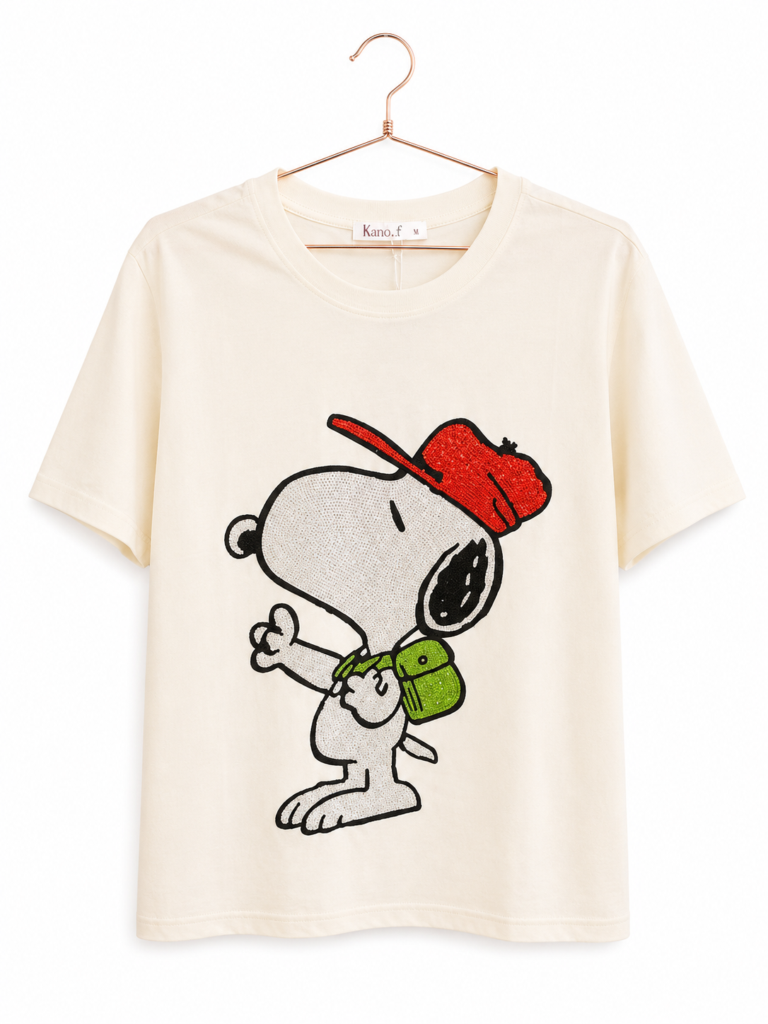 T-shirt snoopy traveler