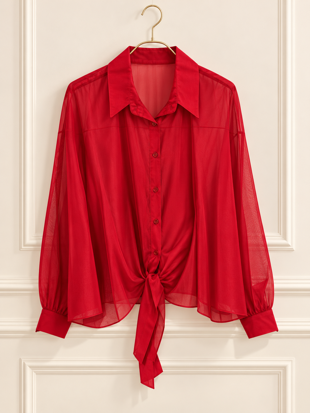 Blusa nudo frontal