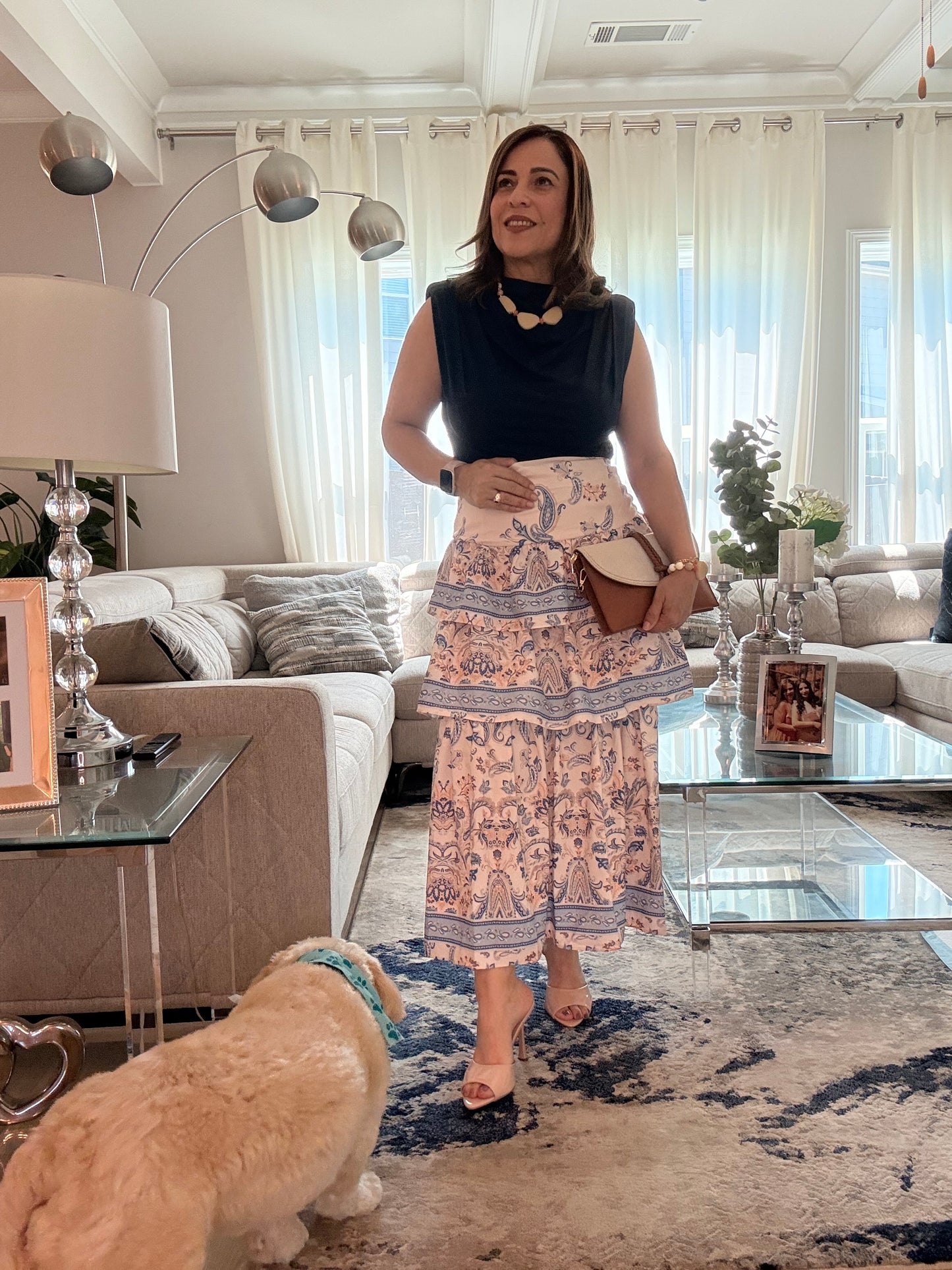 Falda Midi Romance