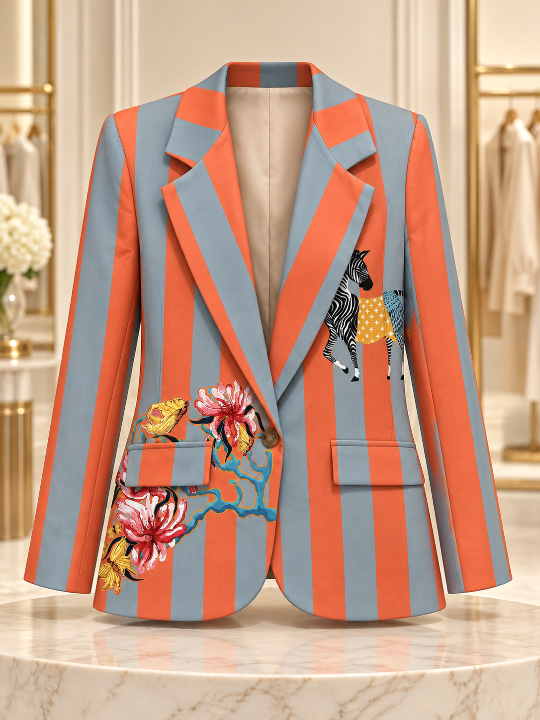 Blazer Cebra Sunset