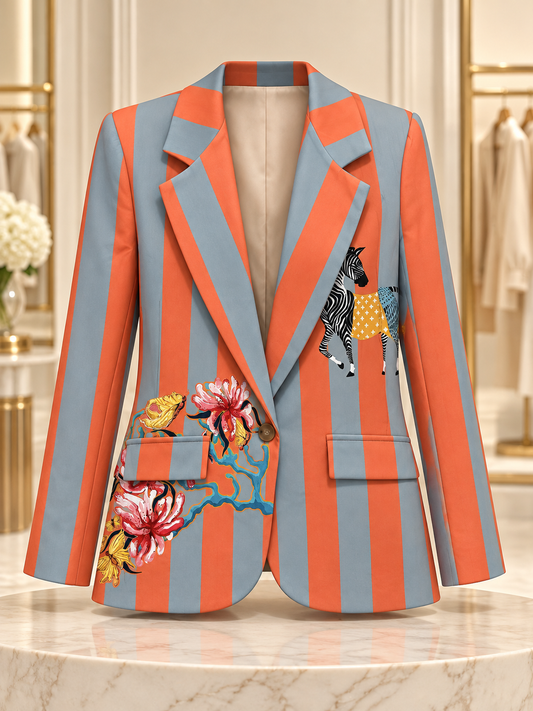 Blazer Cebra Sunset