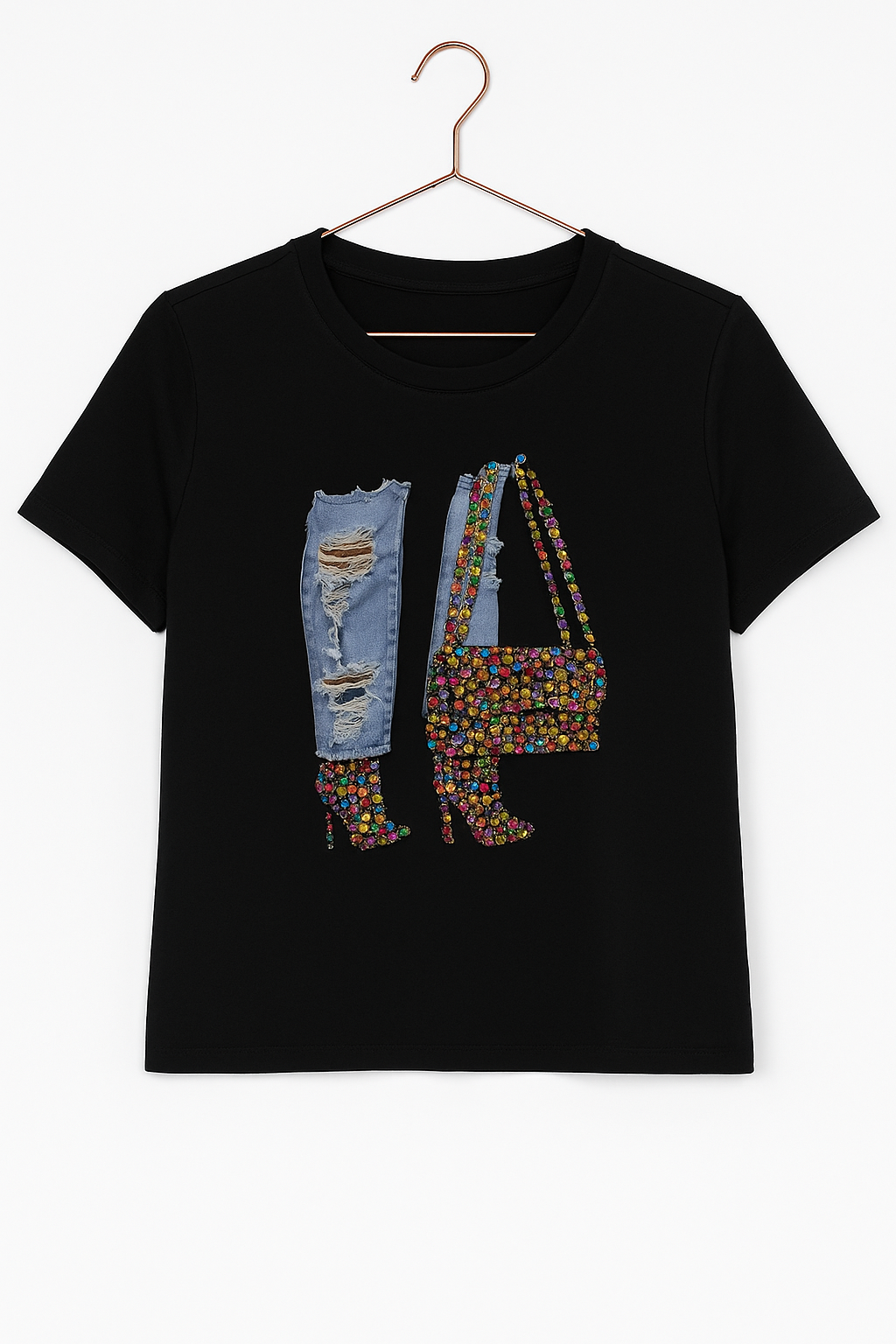Glam Jeans T-shirt