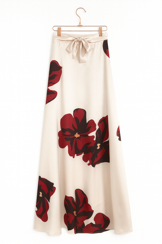 Silk flower skirt