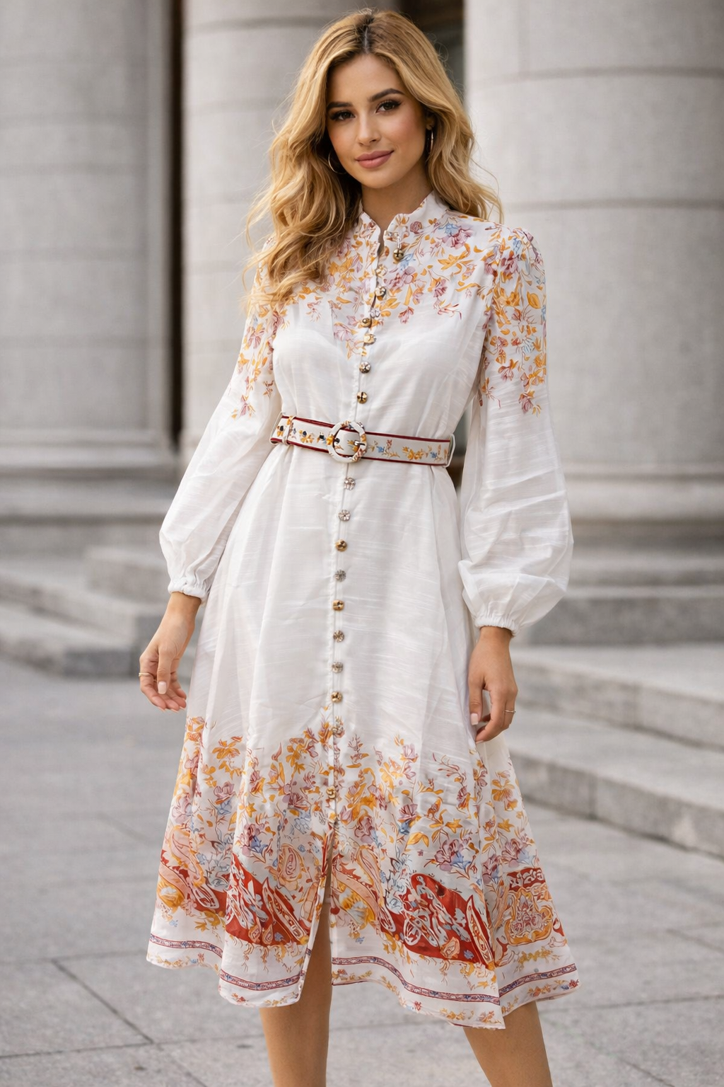 Vestido Floral Romance