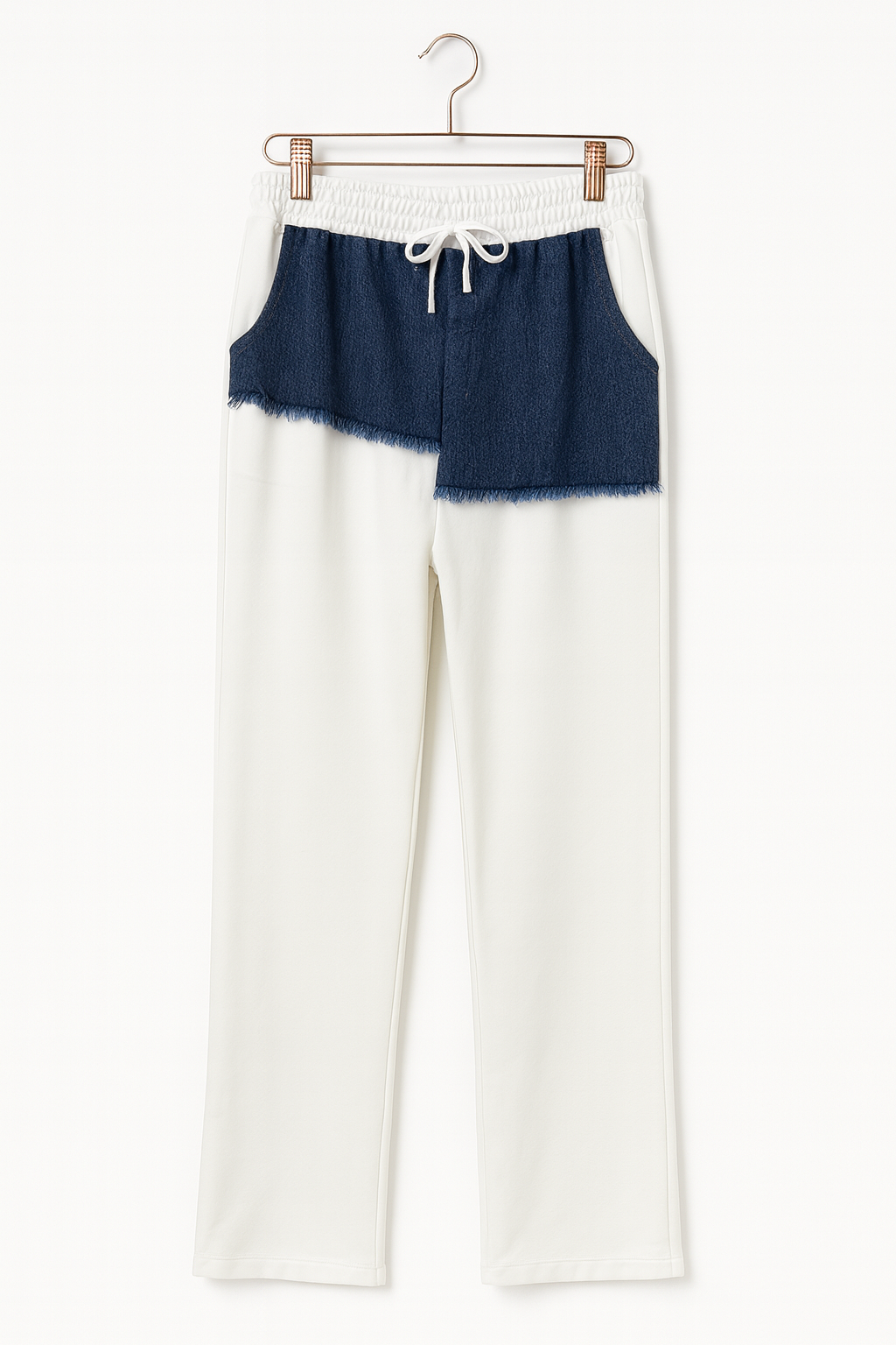 White jeans pants