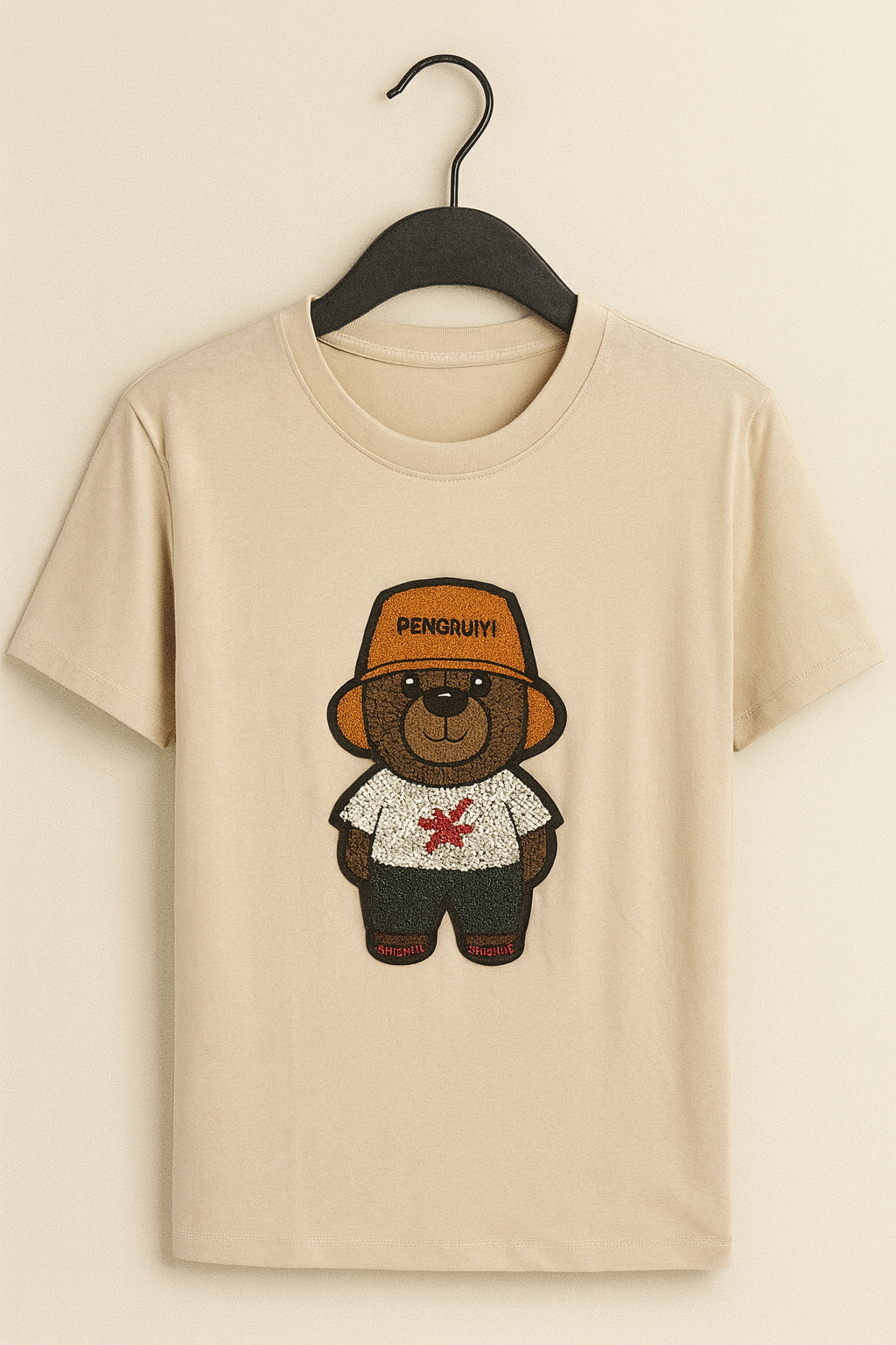 Flannel teddy bear