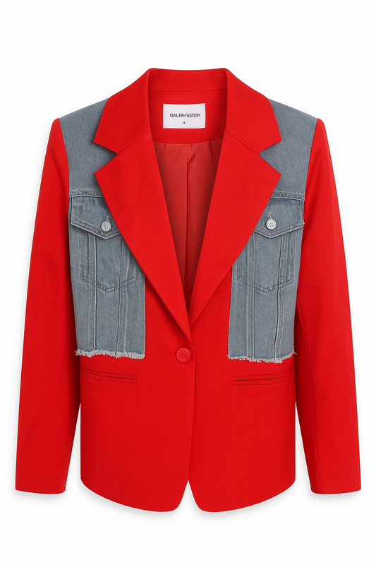 Blazer with jeans